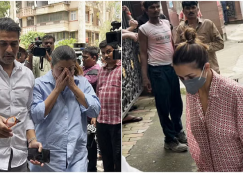 आत्महत्या से कुछ घंटे पहले अपने पिता अनिल मेहता से मुलाकात करने पहुची थीं अमृता अरोड़ा,