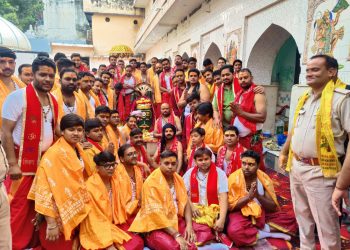 सोहना में निकाली गई महाकाल की सवारी-जुटी हजारो की भीड़