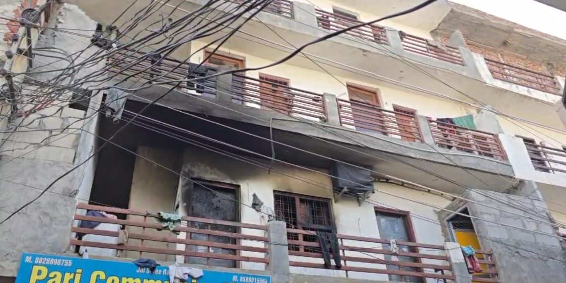 हरियाणा के गुरुग्राम में घटित हुआ बड़ा हादसा-जिंदा जले चार लोग-