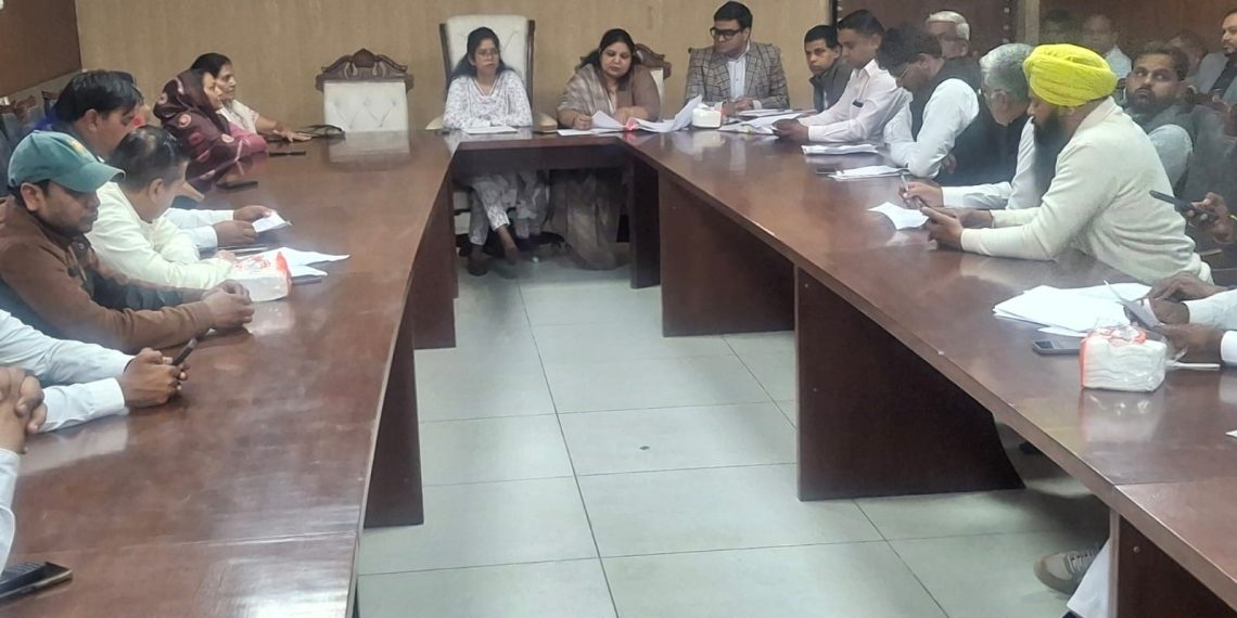 सोहना नगरपरिषद बोर्ड की बैठक-42 प्रस्तावों को दी मंजूरी।